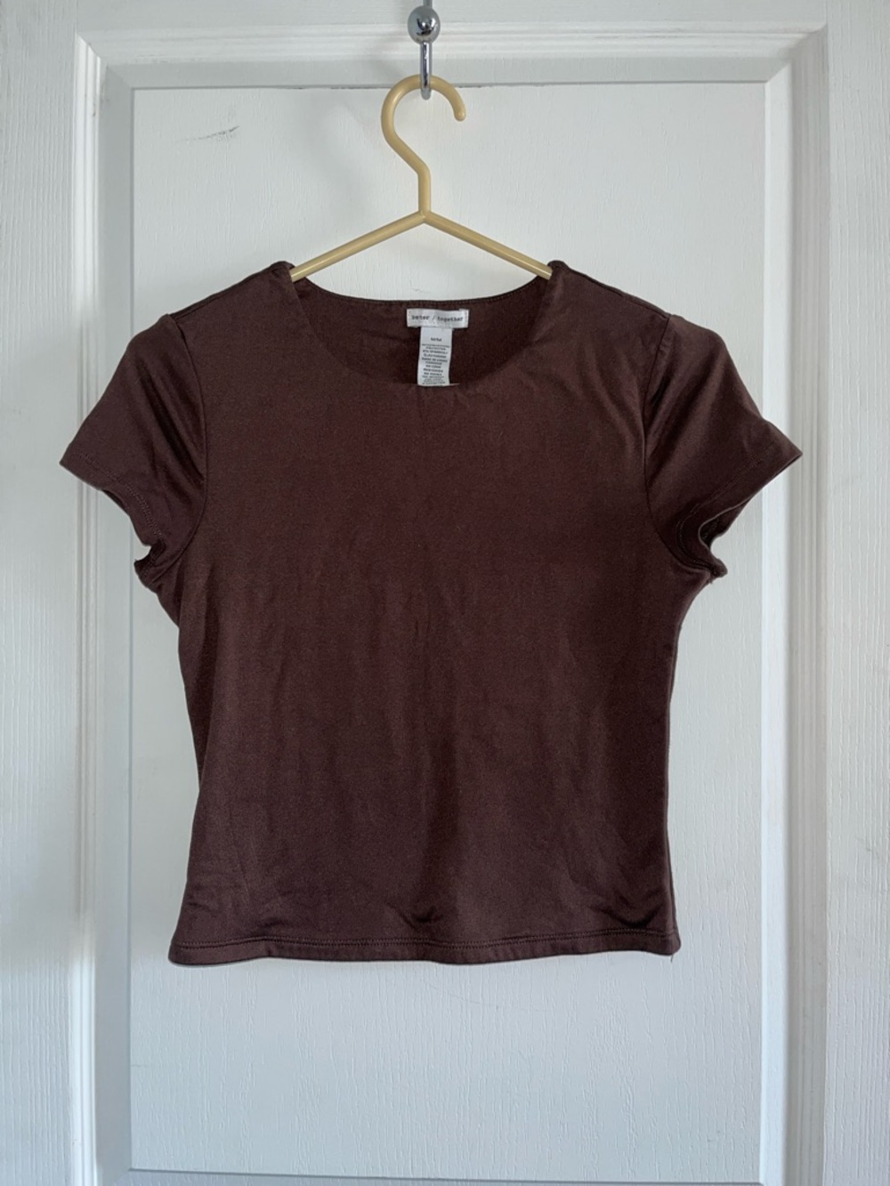 Everyday Short Sleeve Crewneck Tee - Brown
